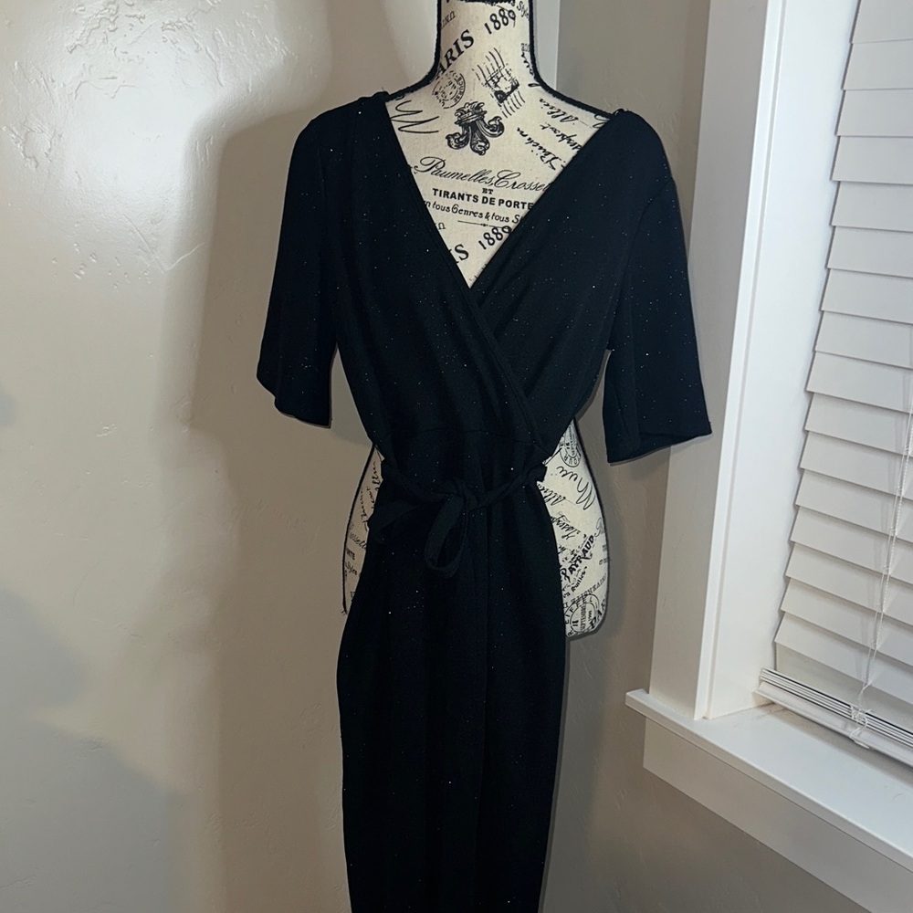Black Glittering Jumpsuit